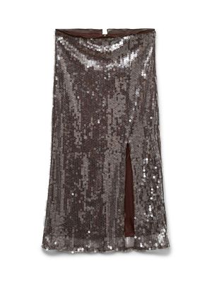 VMZENIA 7/8 SKIRT SEQUIN EXP Chocolate Martini/SE