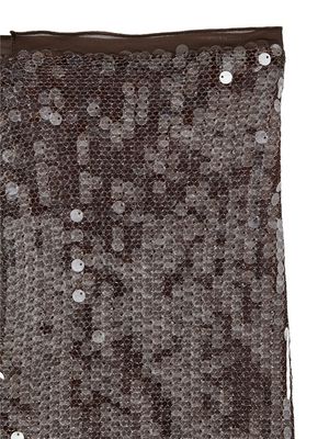 VMZENIA 7/8 SKIRT SEQUIN EXP Chocolate Martini/SE