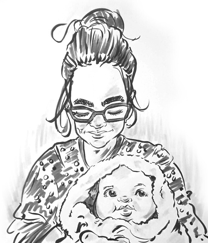 Caricature (in Black &amp; White)