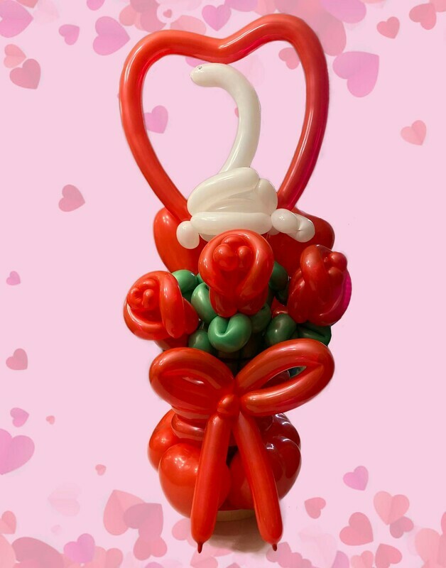 Swan Flower Bouquet Deluxe
