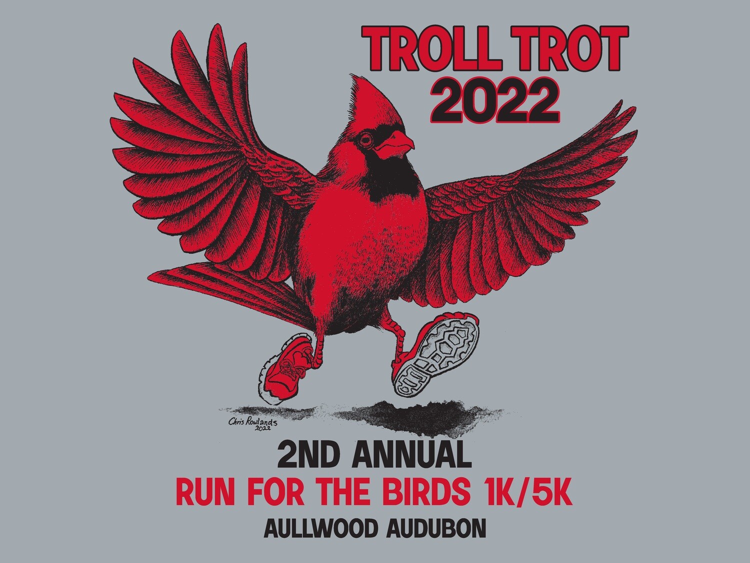 Troll Trot 2022: 2nd Annual Run for the Birds 1K/5K Registration