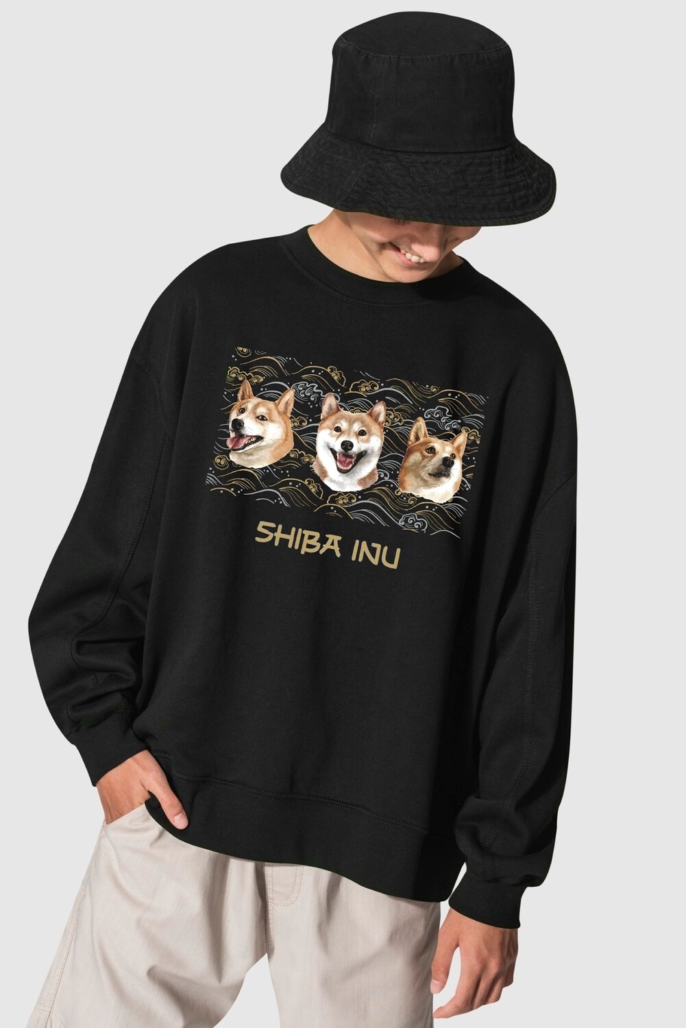 Shiba Inu Crew Neck Sweater
