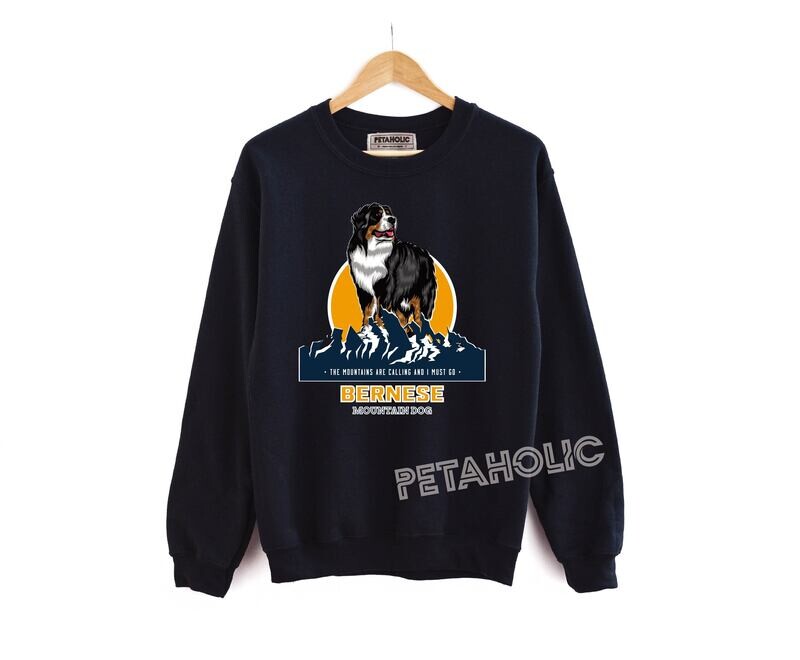 Bernese Mountain Dog Crew Neck Sweater