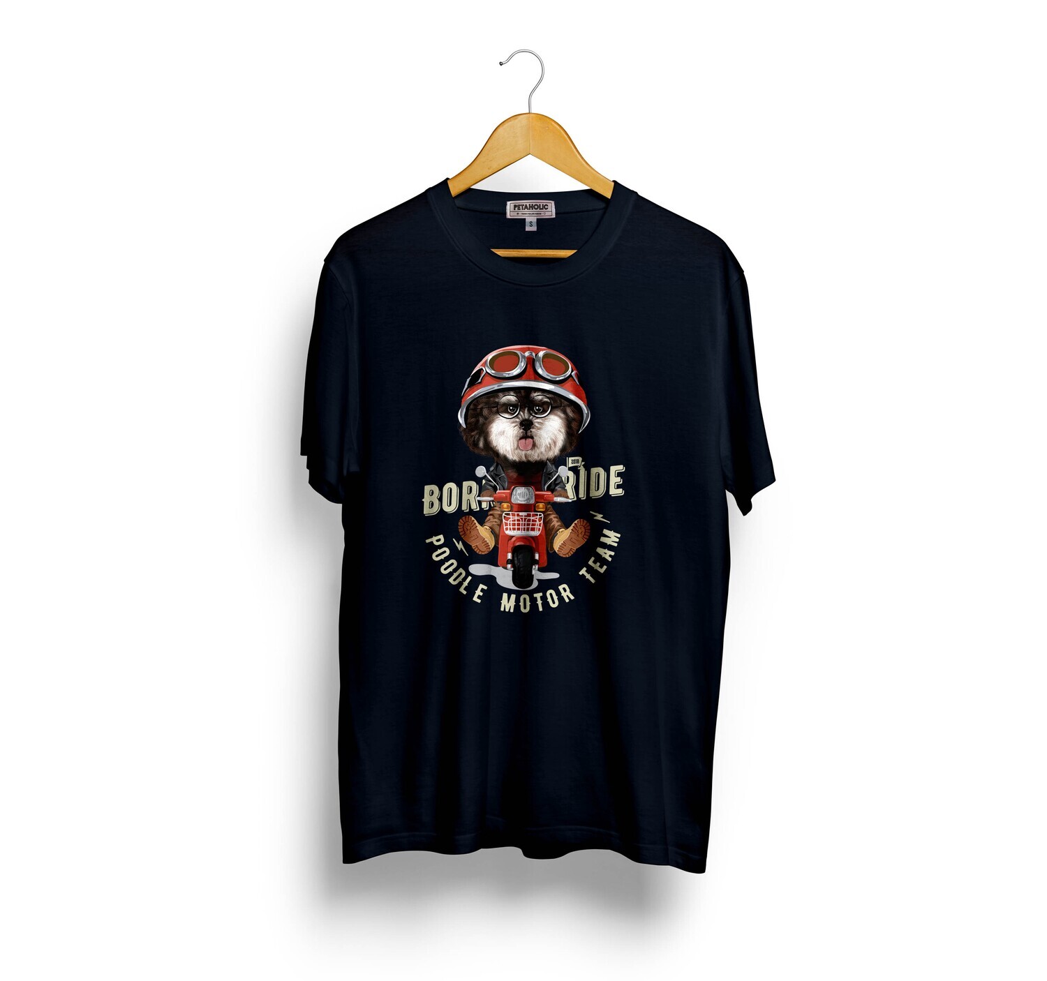 Poodle Motor Team Printed T-shirt