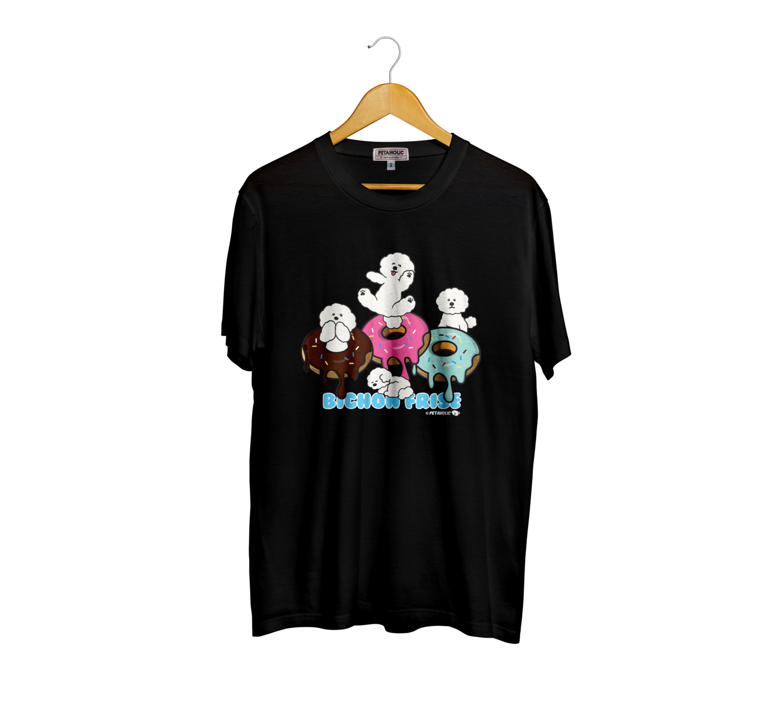 Donut Bichon Frise Unisex T-shirt