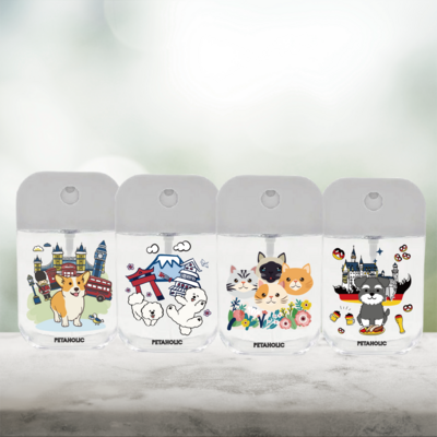 &quot;Pet On Vacation&quot; Portable Spray Bottle