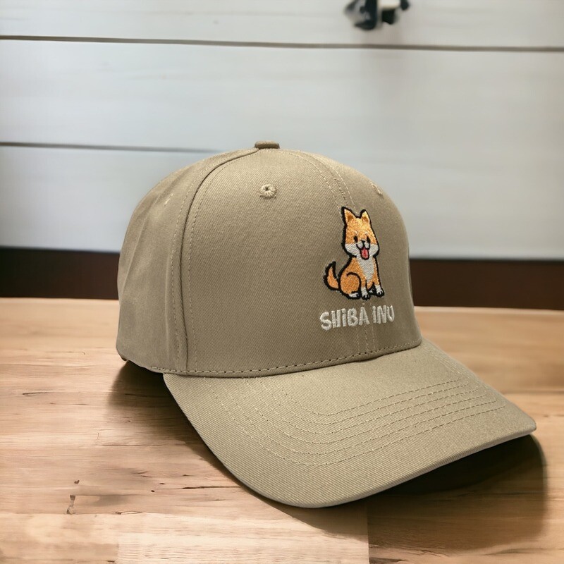Shiba Inu Embroidery Baseball Cap