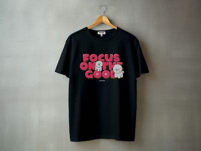 Focus On The Good 比熊犬 T恤