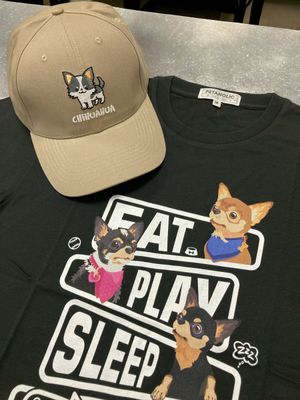 Chihuahua EAT PLAY SLEEP Unisex T-shirt
