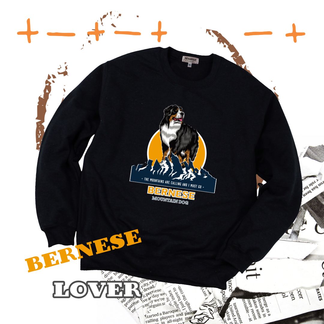 Bernese Mountain Dog Crew Neck Sweater