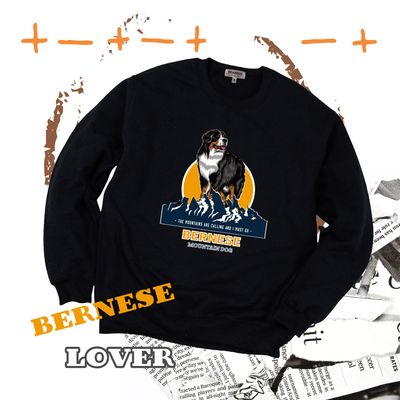 Bernese Mountain Dog Crew Neck Sweater