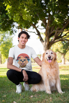 Summer Golden Retriever Unisex T-shirt
