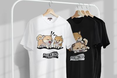 Shiba Inu Fight Club Unisex T-shirt