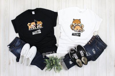 Shiba Inu Fight Club Unisex T-shirt