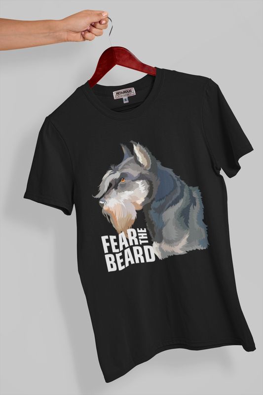 Schnauzer Fear The Beard Unisex T-shirt