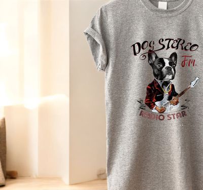 Radio Star Frenchie Unisex T-shirt