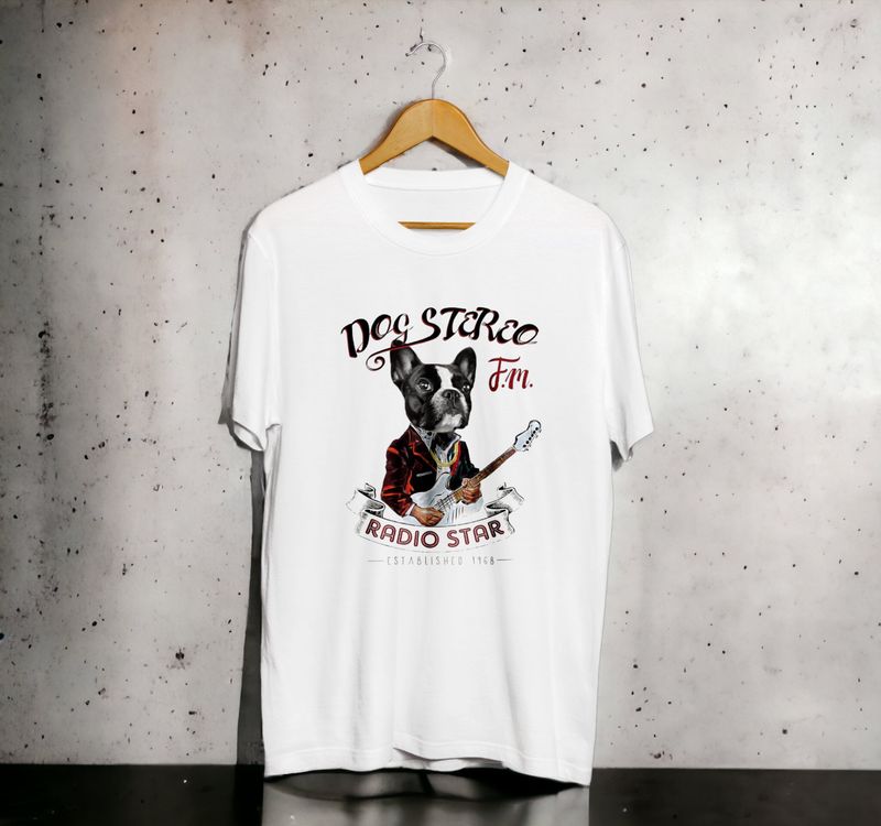 Radio Star Frenchie Unisex T-shirt