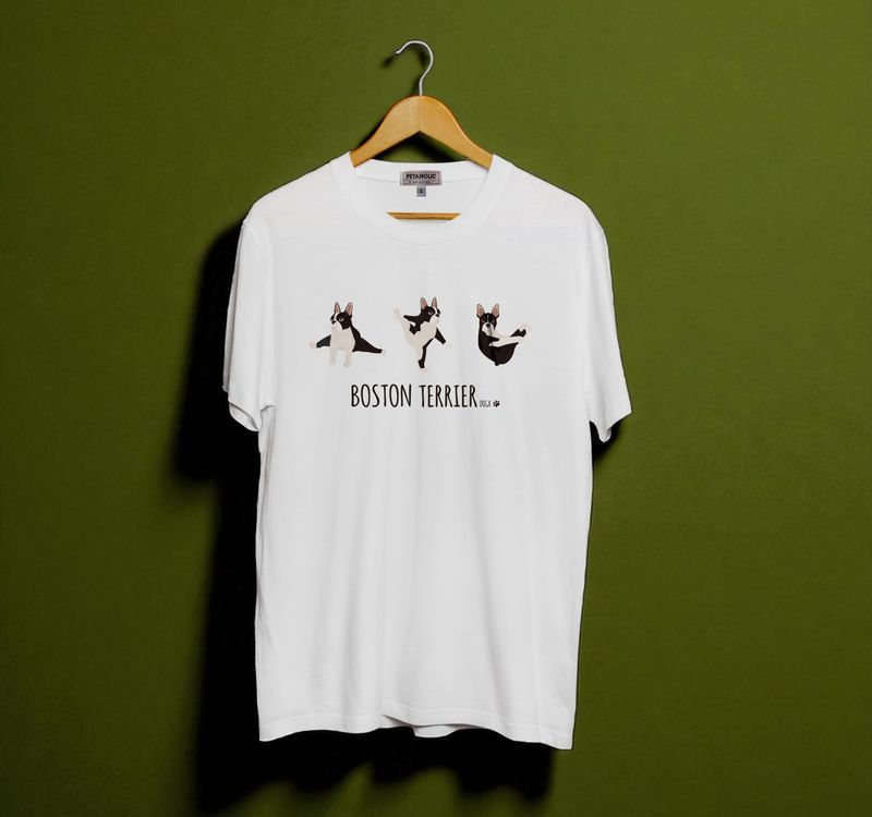 Boston Terrier Doga Unisex T-shirt