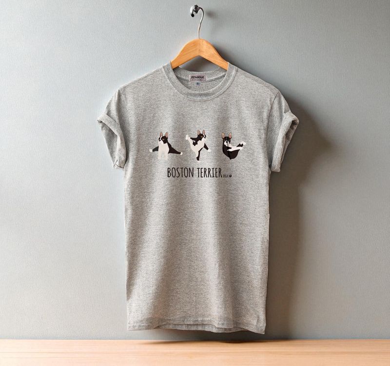 Boston Terrier Doga Unisex T-shirt