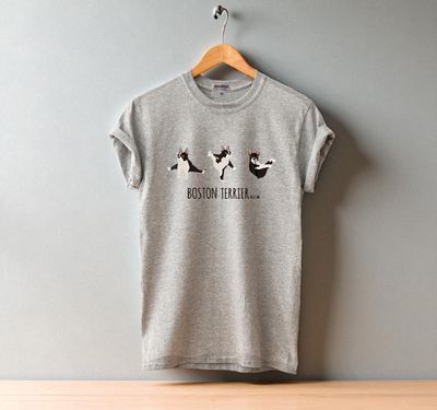 Boston Terrier Doga Unisex T-shirt