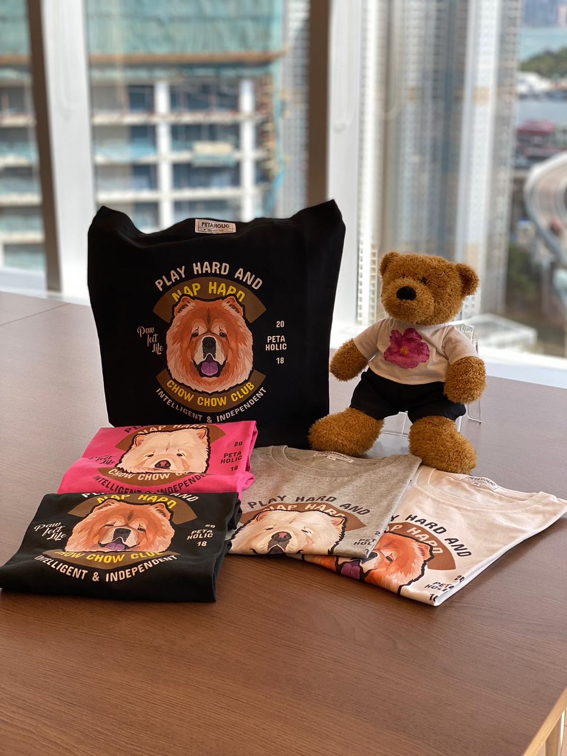 Brown Chow Chow Unisex T-shirt