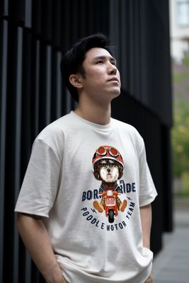 Poodle Motor Team Unisex T-shirt
