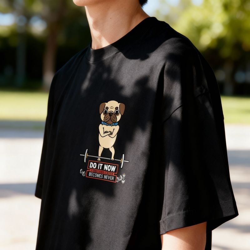 Do It Now Pug Unisex T-shirt