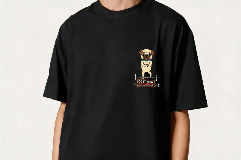 Do It Now Pug Unisex T-shirt
