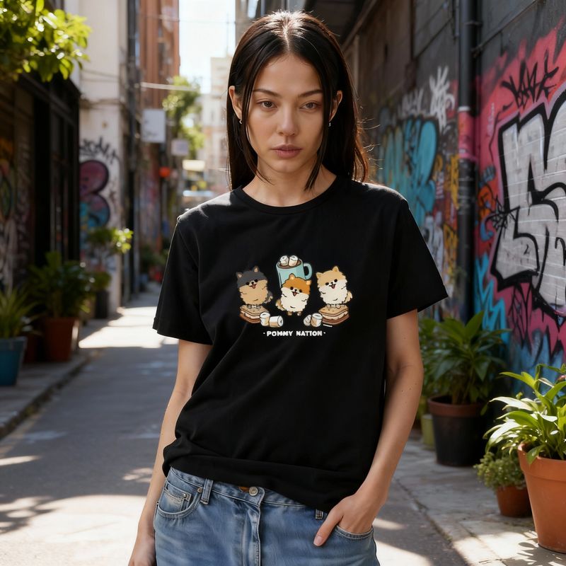 Pommy Nation Pomeranian Unisex T-shirt