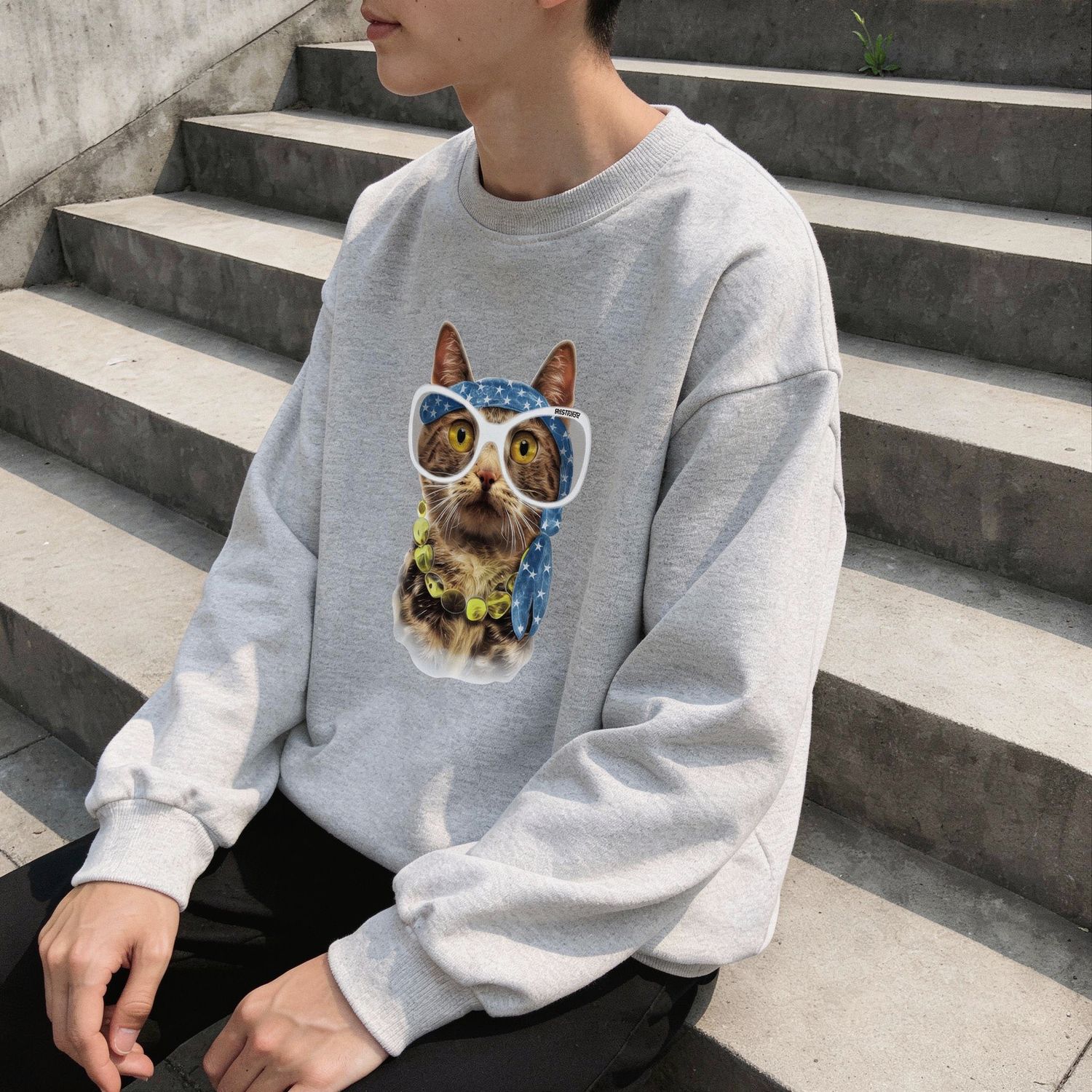 "Born To Be Awesome" Corgi Crew Neck Sweater