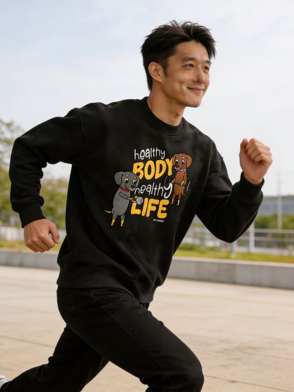Dachshund HBHL Crew Neck Sweatshirt