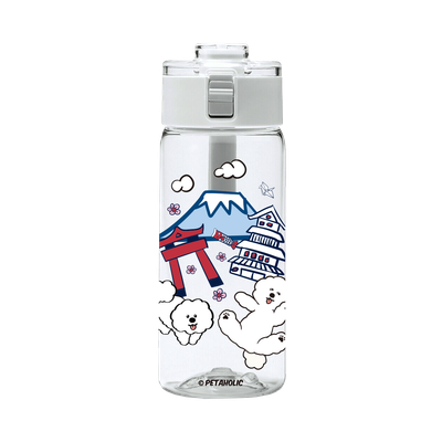 Bichon Frise JPN - 550ml Travel Water Bottle