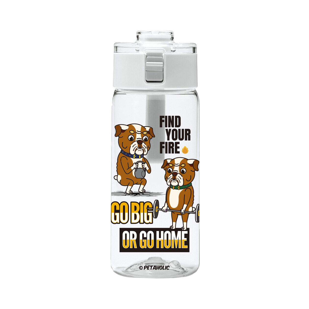 Bulldog GB - 550ml Travel Water Bottle