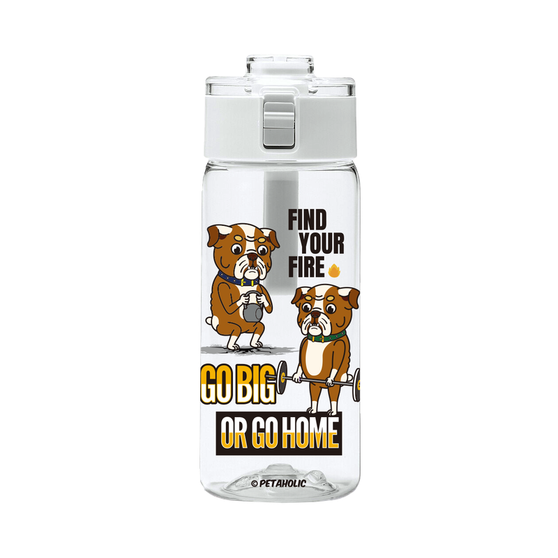 Bulldog GB - 550ml Travel Water Bottle