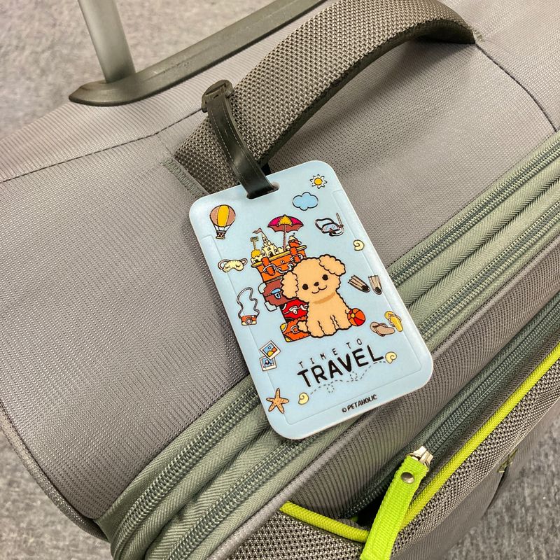Poodle Time to Travel Multi Purpose Card Holder