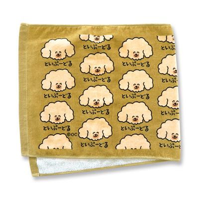 Japan Dog Print Cotton Bath Towel