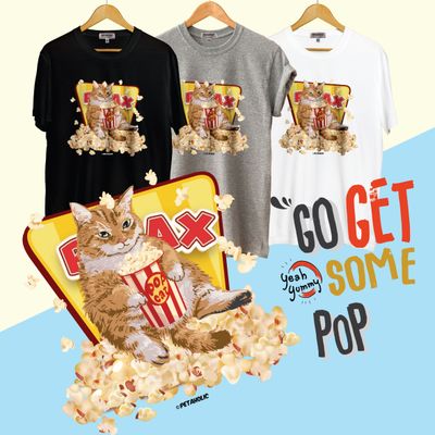 Popcorn Cat Unisex T-shirt