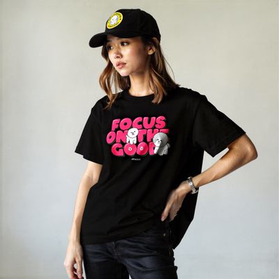 Focus On The Good Bichon Frise Unisex T-shirt