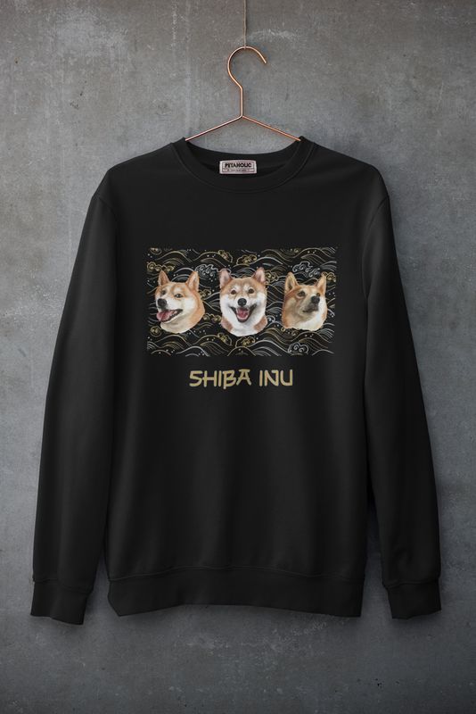 JP Shiba Inu Crew Neck Sweater