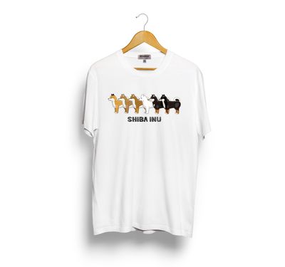 Shiba Inu Variations Unisex T-shirt