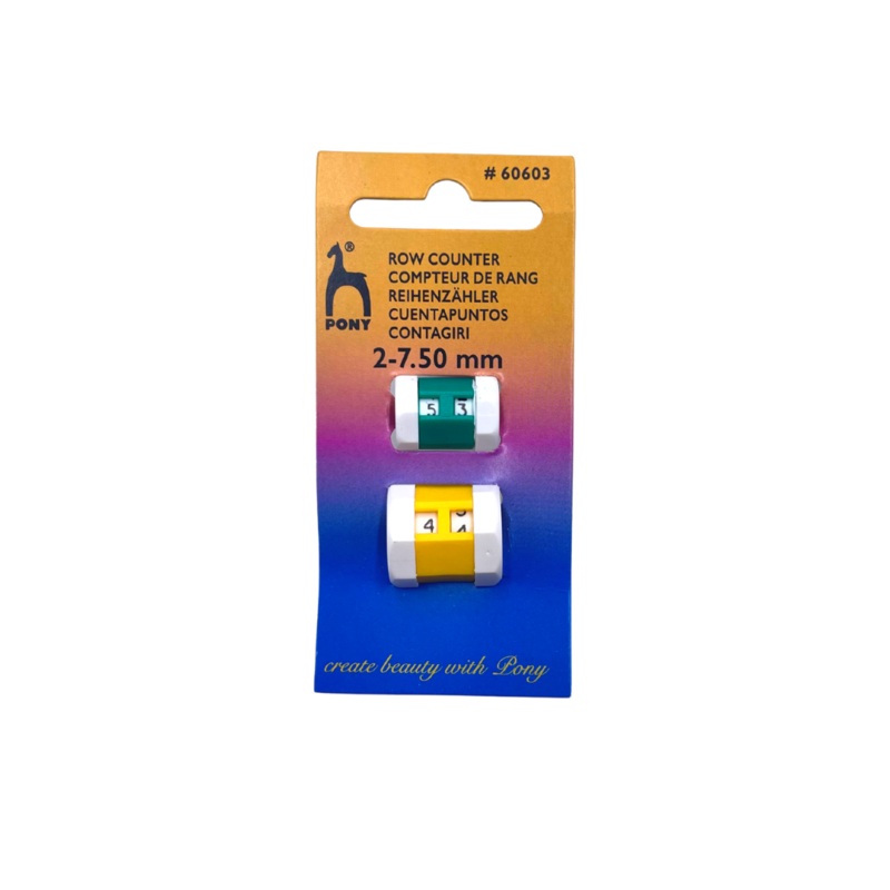 Row counter 2mm - 7.5mm(set of 2) Row counter 2mm - 7.5mm(set of 2)