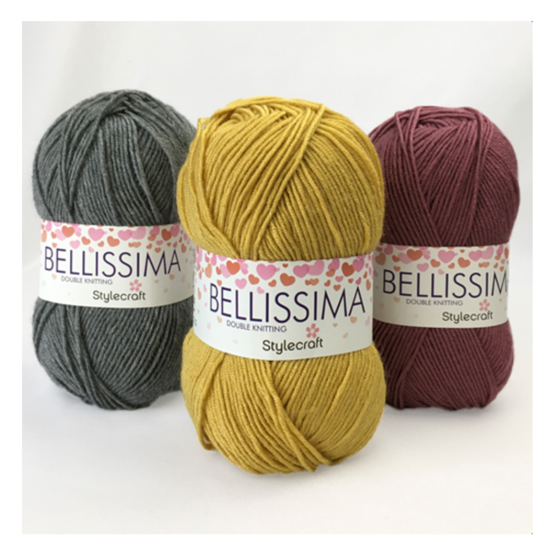 Stylecraft Bellissima DK - Double Knitting Stylecraft Bellissima DK - Double Knitting