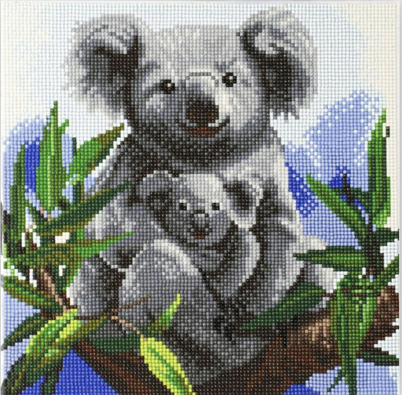 "Koala Bears" 30x30cm (Medium)