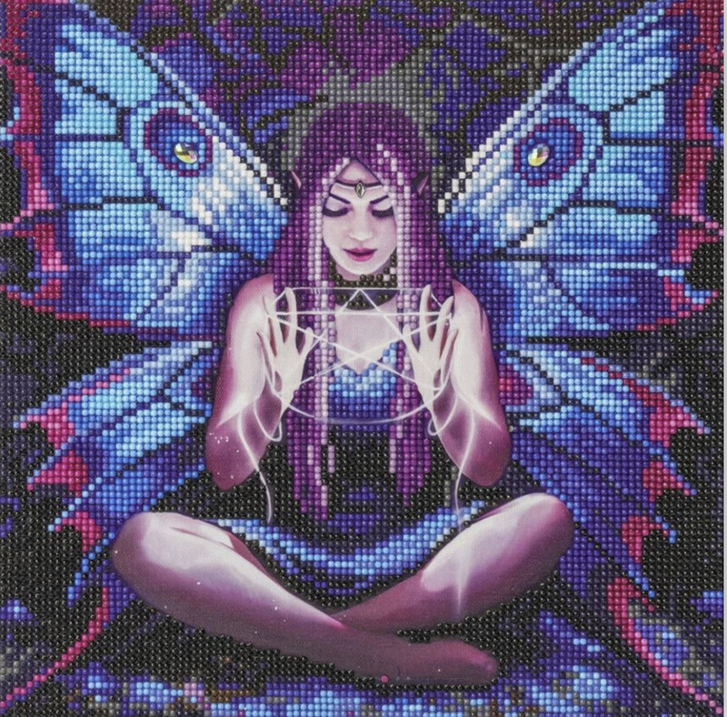 "Spell Weaver" 30x30cm (Medium) - Anne Stokes