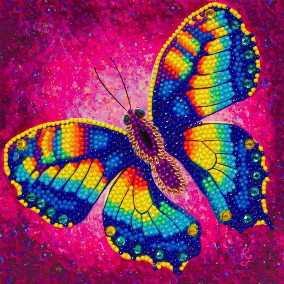 Change, 18x18cm Crystal Art Card Change, 18x18cm Crystal Art Card