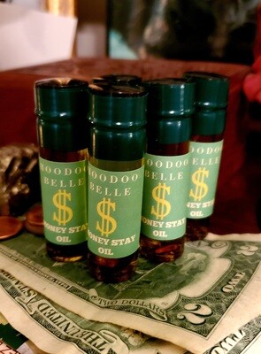 Money Stay with Me Conjure Oil