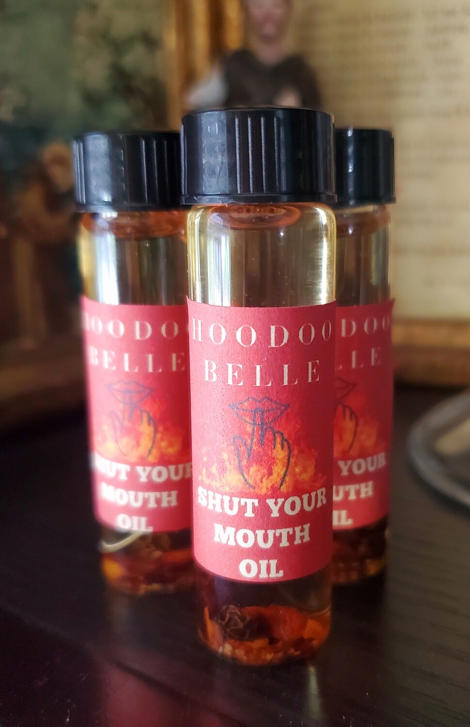 Shut Your Mouth // Stop Gossip Conjure Oil