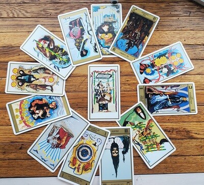 Wheel of the Year 13-Card Tarot Reading