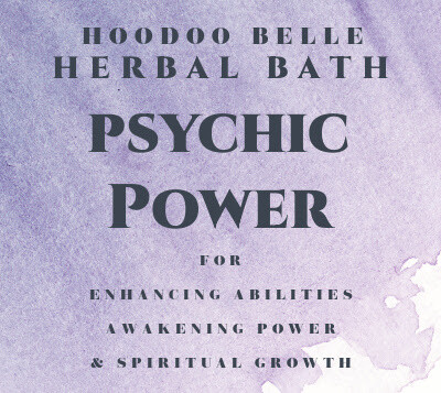 Psychic Power Conjure Bath