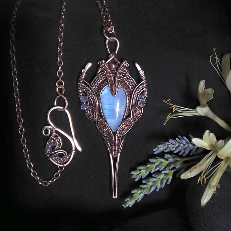 Moonstone Talisman Pendant